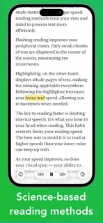Outread: Speed Reading screenshot 2