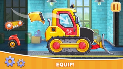 Car games Truck for a Building Screenshot