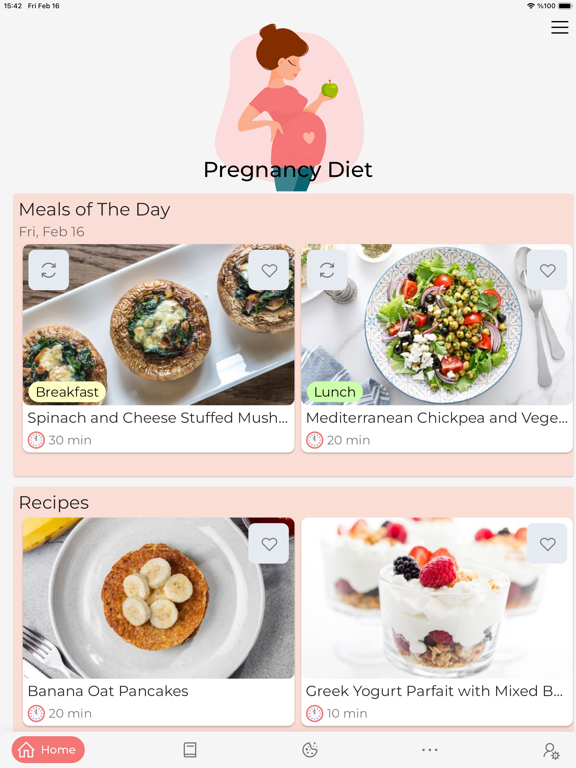 Pregnancy Diet - Food Guide iPad screenshot 6 - Food & Drink app