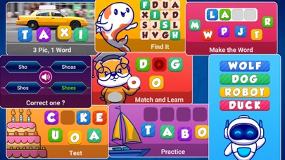 Kids Spelling game Learn words Screenshot