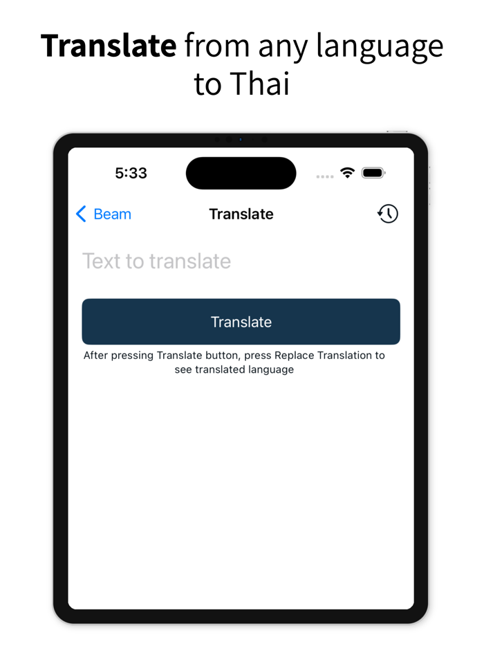 Beam Learn  Speak Thai