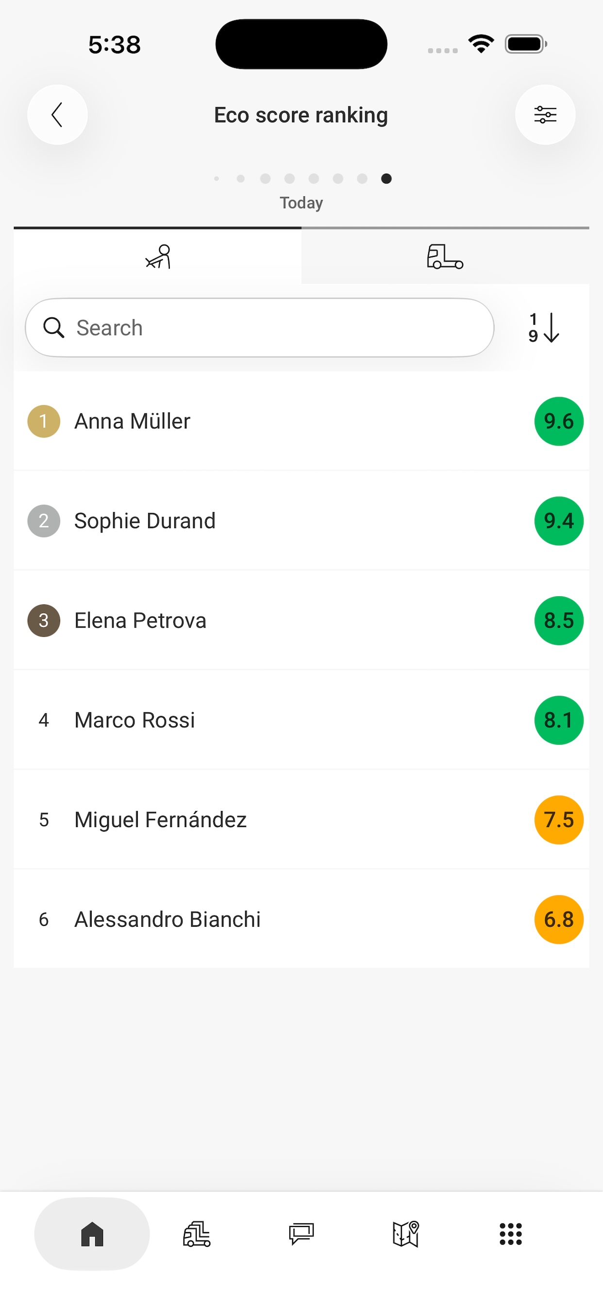 Optifleet screenshot 3