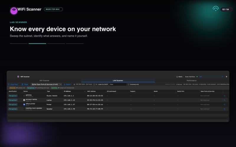 WiFi Scanner Screenshot 2 of 4