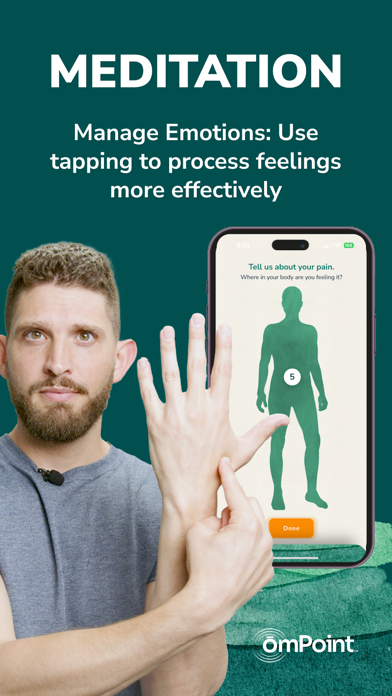 omPoint: EFT Tapping Sessions Screenshot