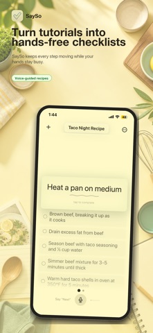 SaySo - Task Companion Screenshot 1 of 7