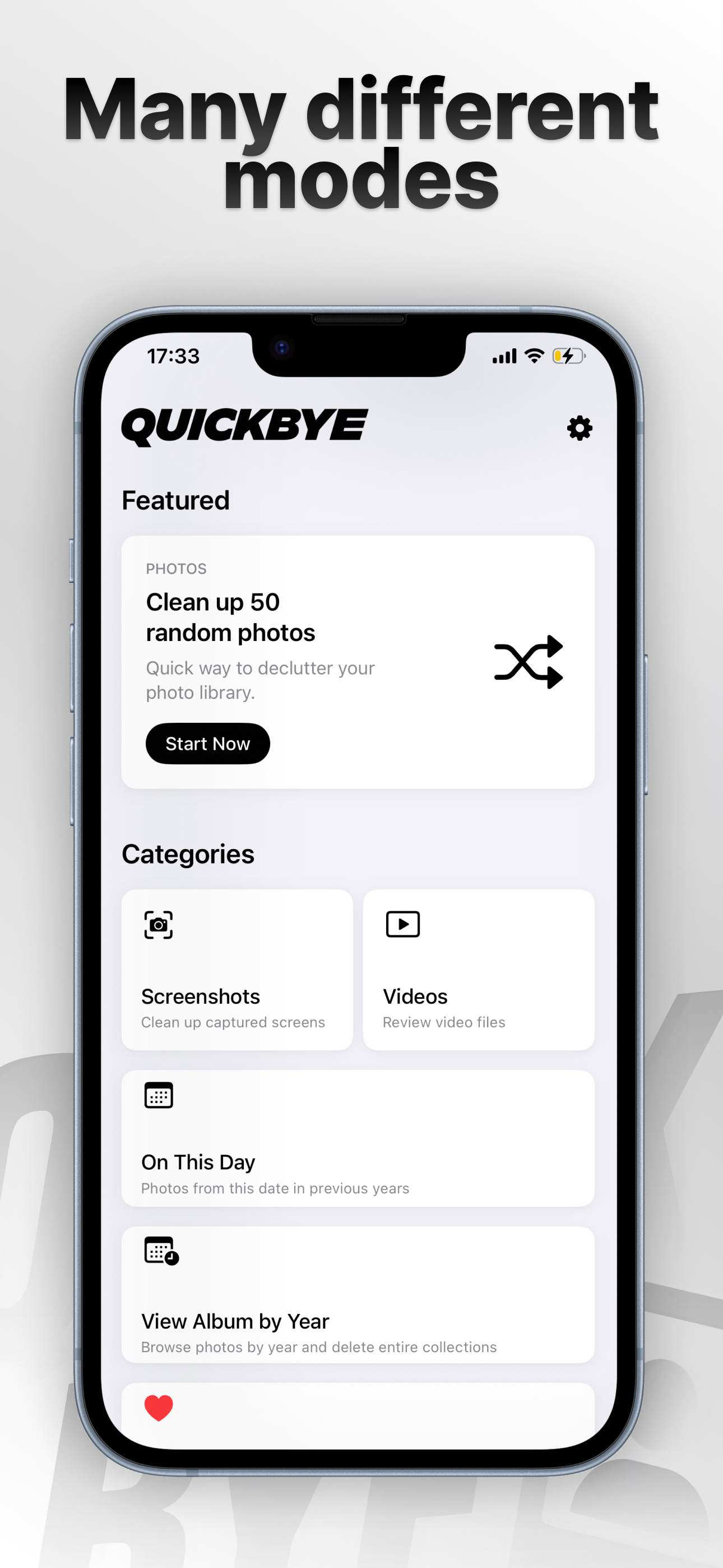 QuickBye: Your Photo Cleanup screenshot 2
