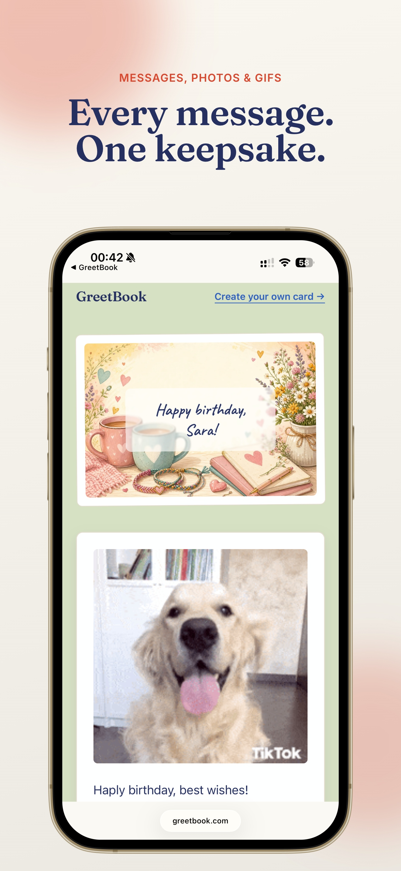 Group Cards: Birthday & Kudos screenshot 4