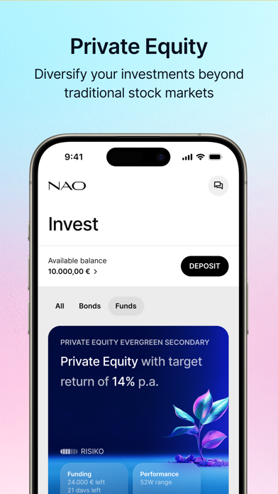NAO Co-Investment Screenshot