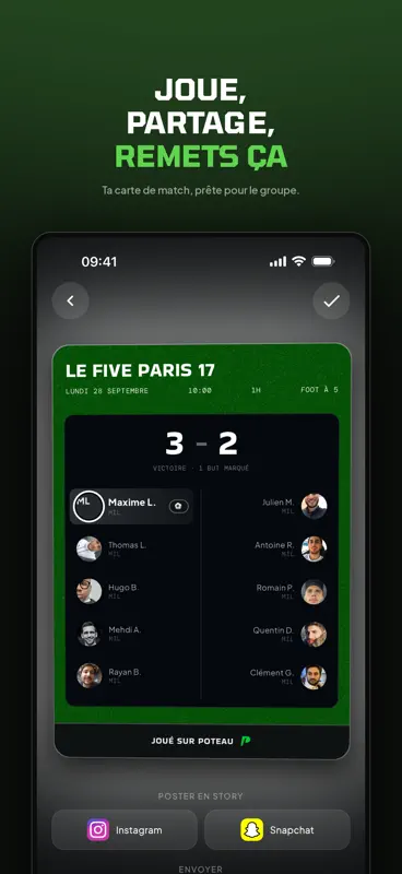Poteau : foot à 5 et padel screenshot 5 of 5