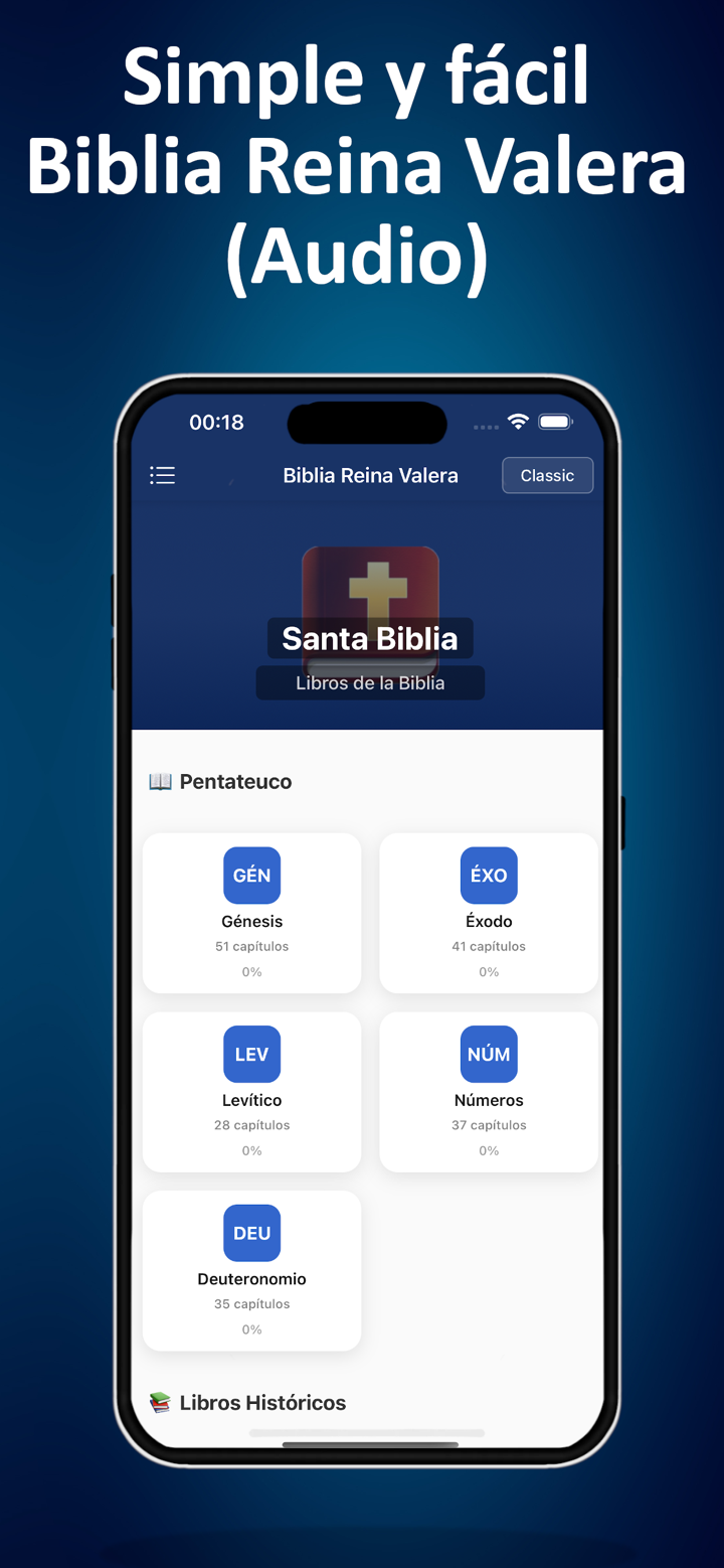 Biblia Reina Valera (Audio) screenshot 1