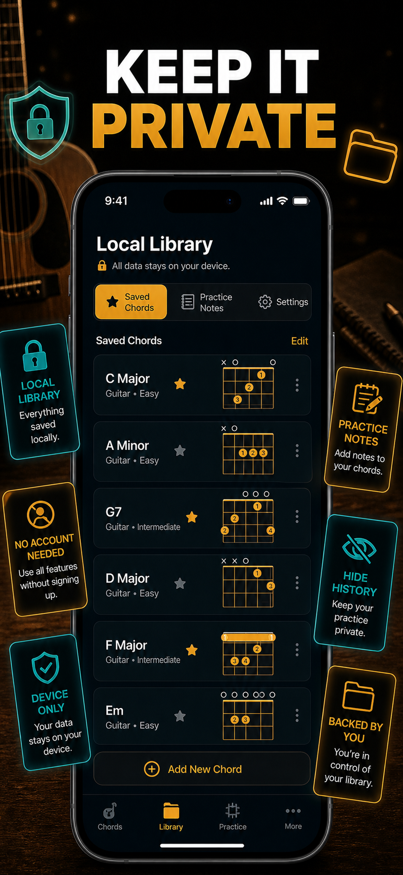 Guitar Chord Finder & Ukulele screenshot 7