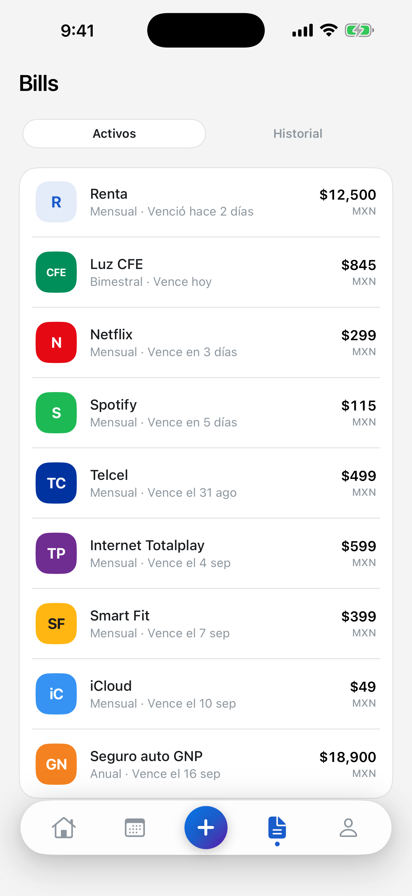 Billio: Recordatorios de pago screenshot 5