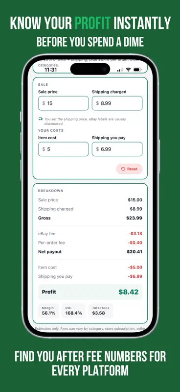 Pocket Pricer - Thrift Scanner screenshot 8 of 9