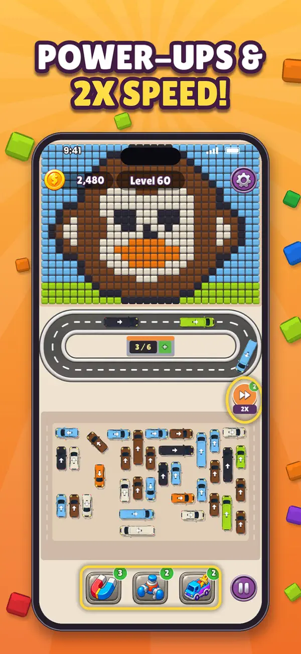 Block Puzzle Car Jam 游戏截图