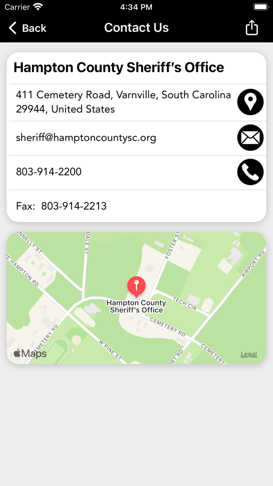 #2. Hampton County Sheriff SC (iOS) 由: Hampton County Sheriff Office