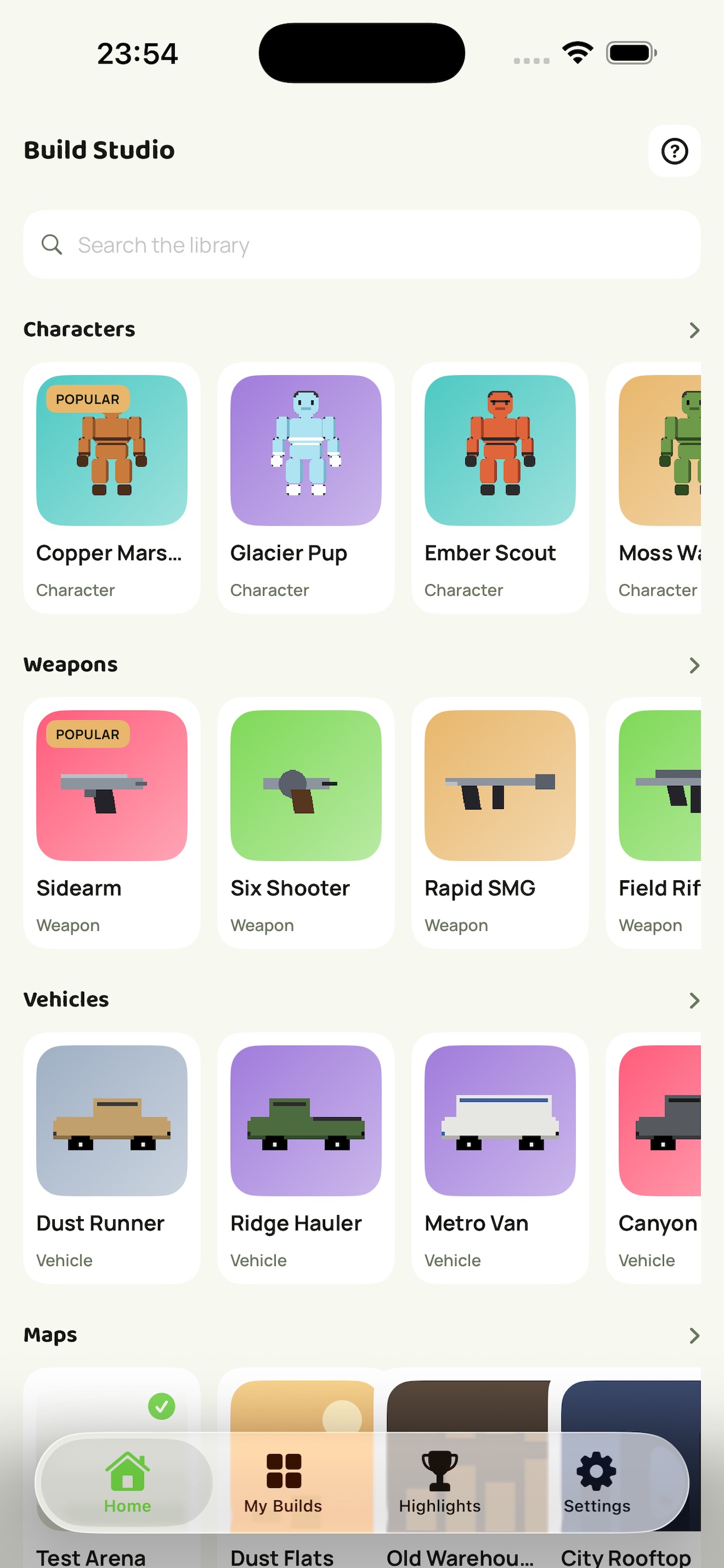 Screenshot 1 of Pixel Buddy: Build Studio