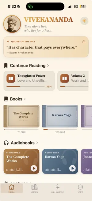 Vivekananda Voice screenshot 1