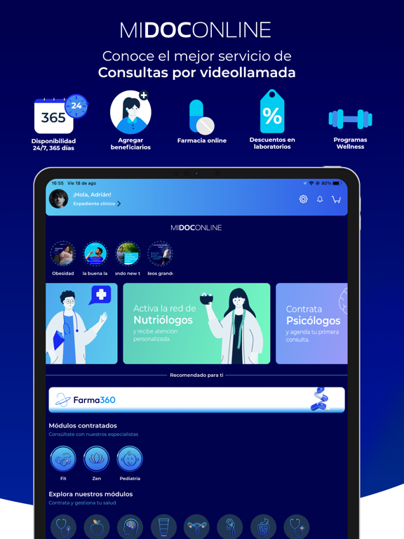 Screenshot #4 pour MIDOCONLINE