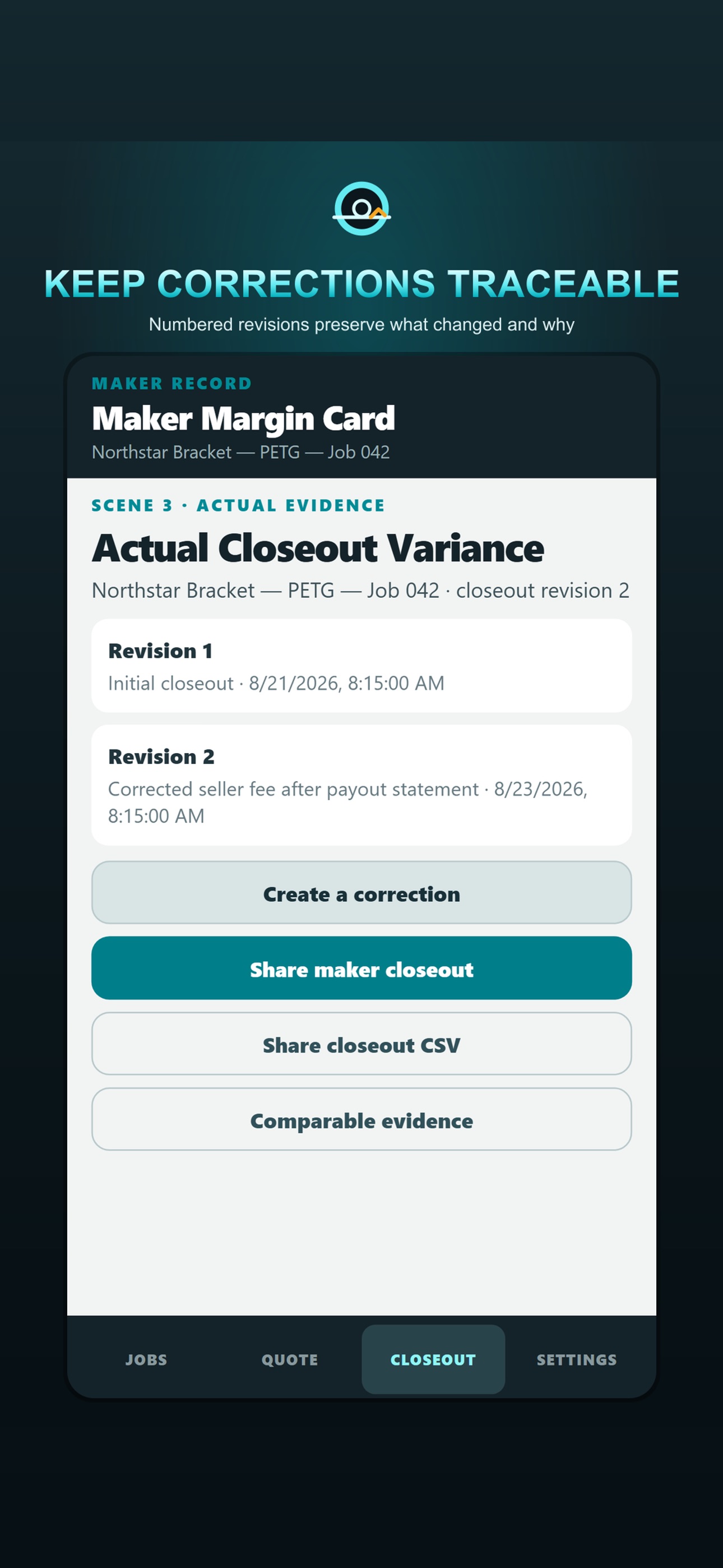Screenshot 6 of 3D Print Cost & Margin