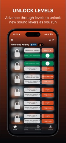 AudioRun: Run & Make Music screenshot