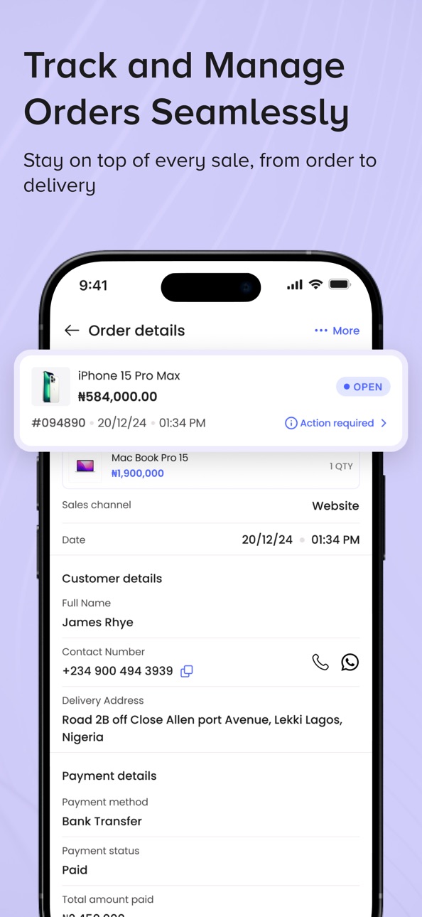iPhone screenshot