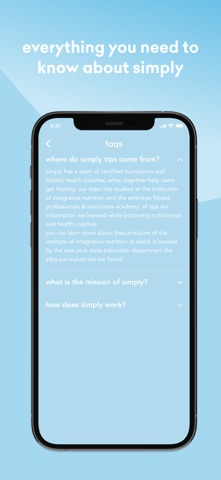 simply. nutrition tips Screenshot 7 of 7