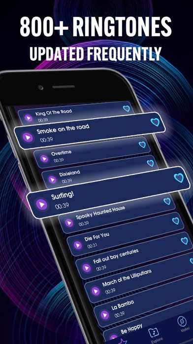 Music Ringtone : for iPhone Screenshot