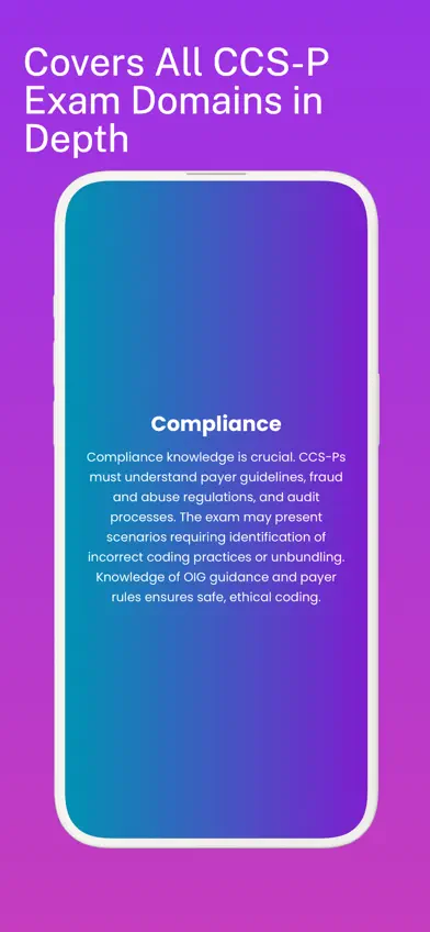 CCS-P Prep:  Physician Based screenshot 4