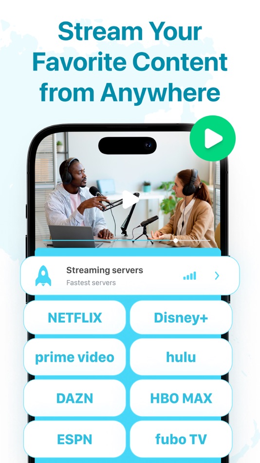 #5. Fast VPN turbo IP Changer (iOS) 由: VPN - location and ip changer. Hide your fake IP address. Change best proxy