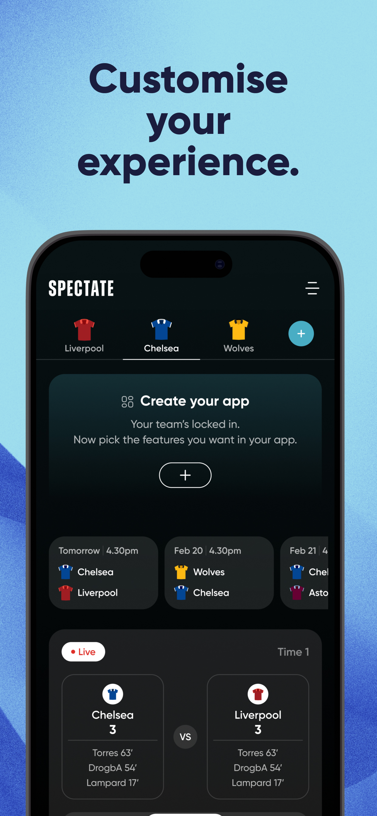 Spectate: EPL Live Scores screenshot 3