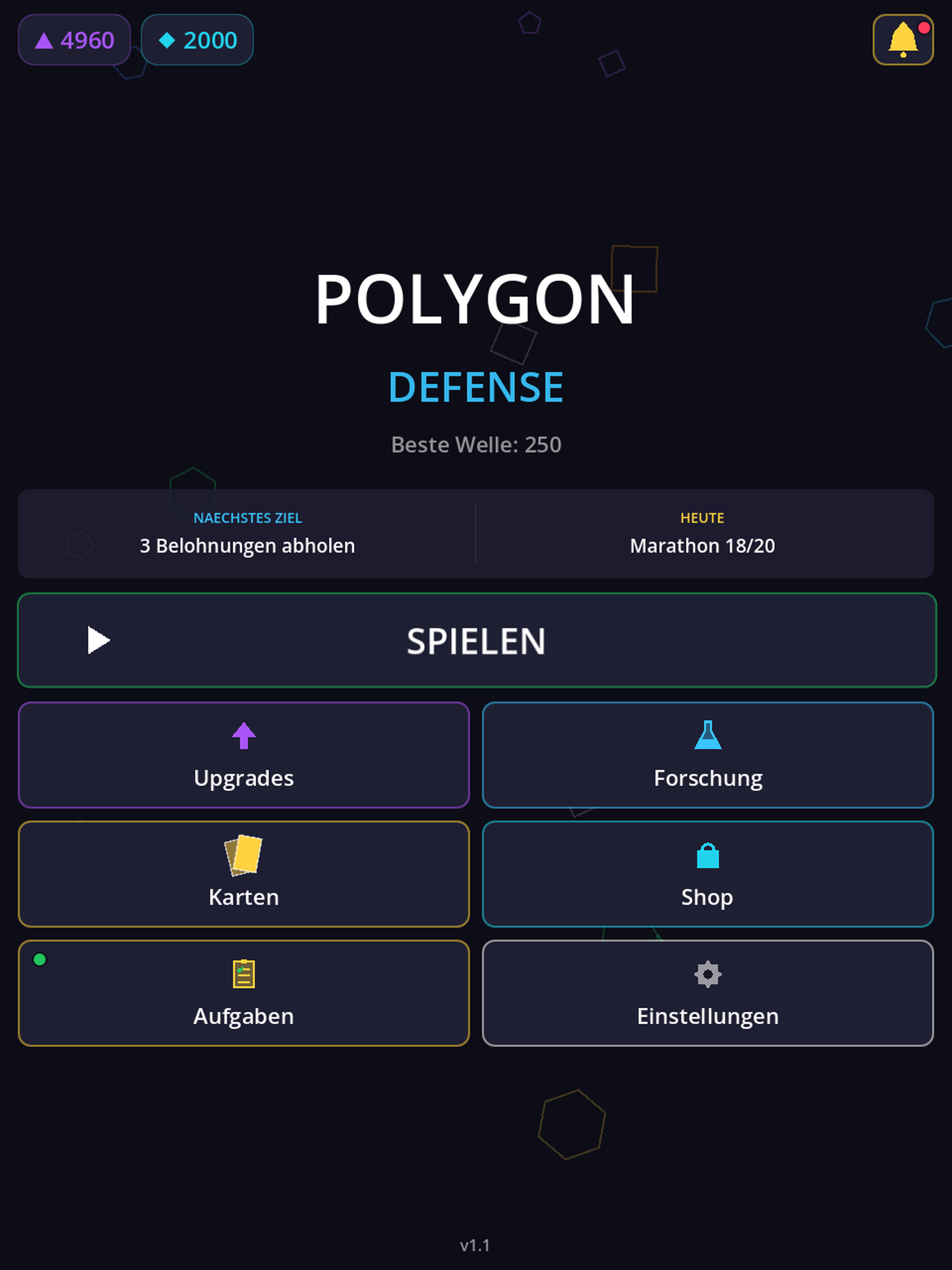 Polygon Defense: Idle TD screenshot 16