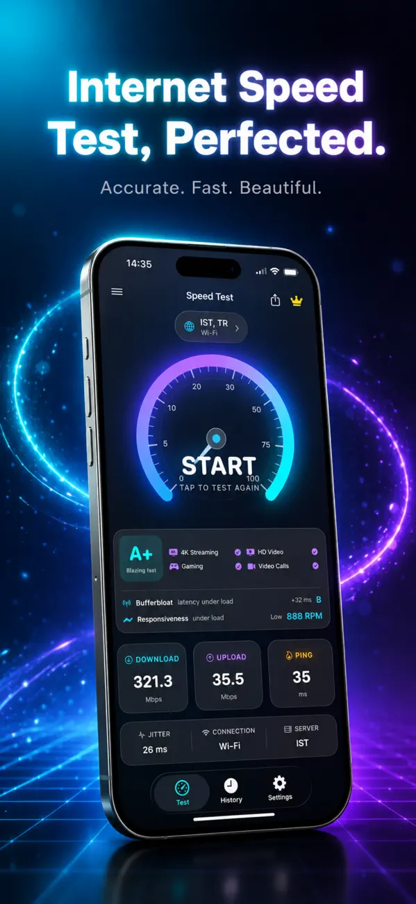 Universal Speed Test screenshot