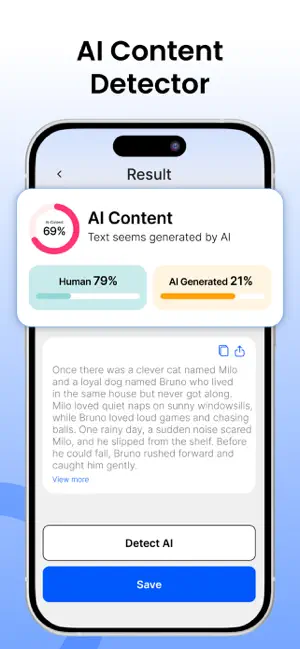 AI Writing detector humanizer screenshot 3