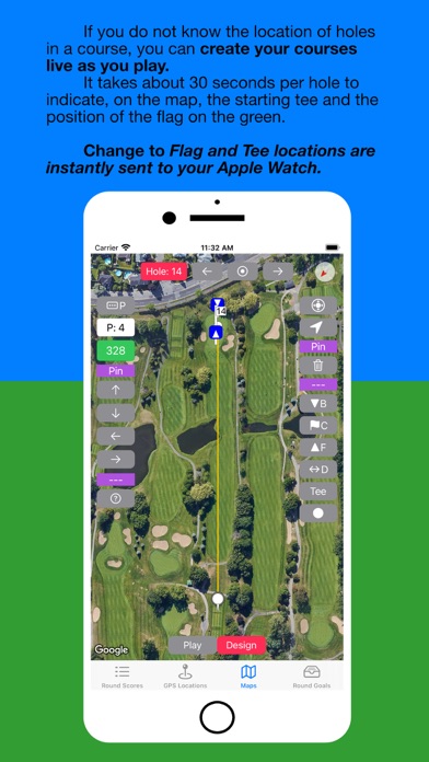 Golf Design: GPS & Scorecard Screenshot