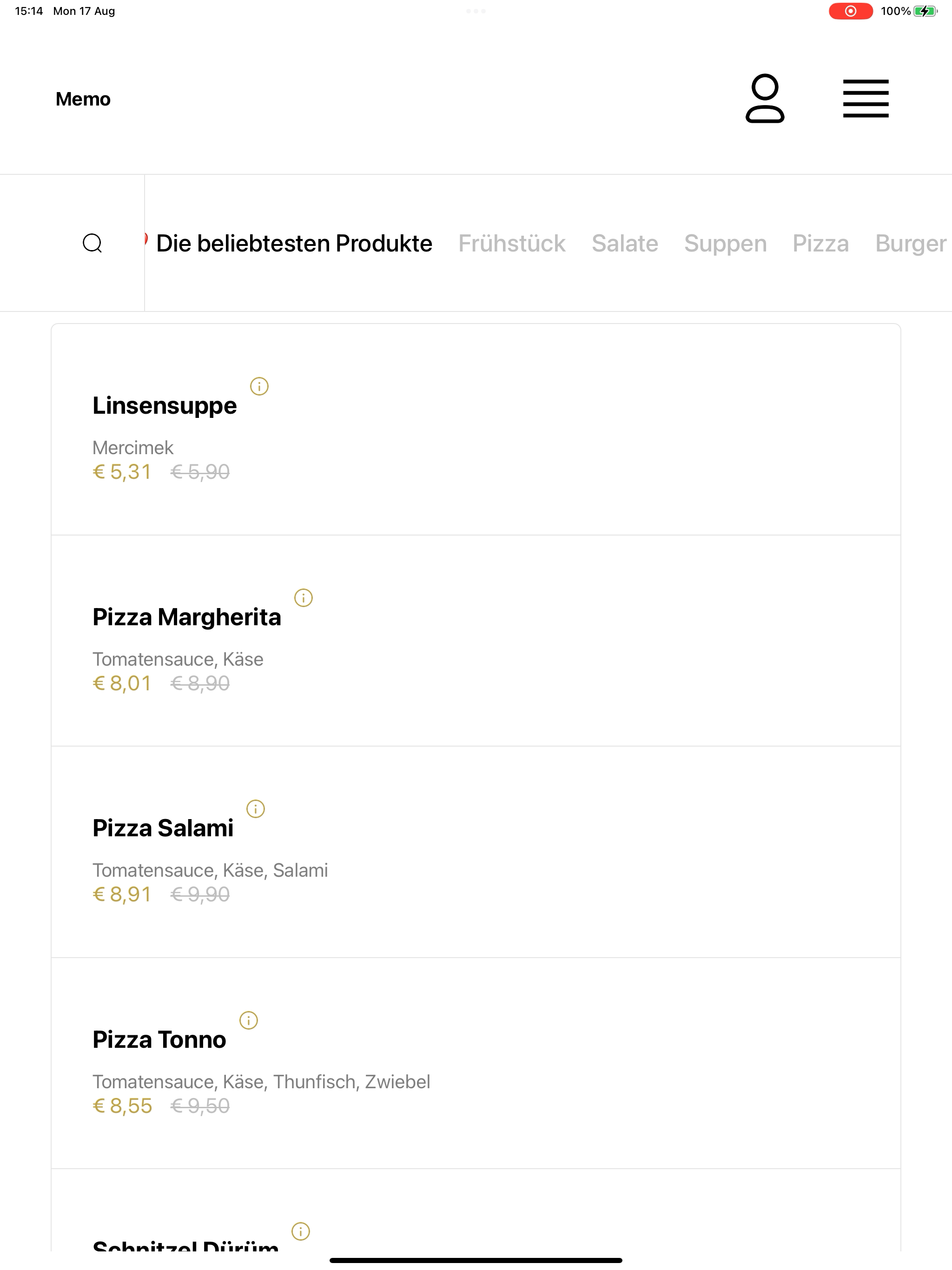 Memo Wien screenshot 14