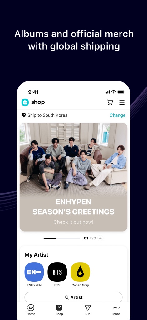 Weverse: Connect with Artists - Official Merch Shop