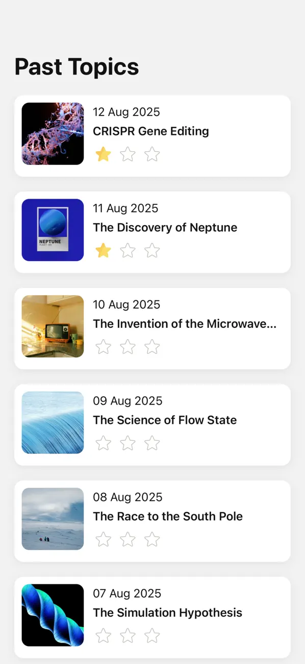 Screenshot #2 pour Daily Trivia Trainer