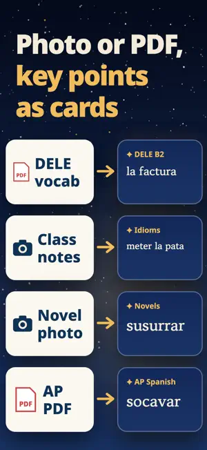 Memento: Flashcard Maker screenshot 1
