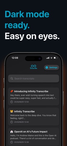 Infinity Transcribe Recorder Screenshot 6 of 6