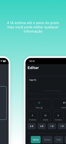 Caloria screenshot