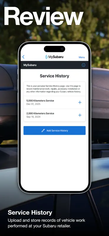 MySubaru screenshot 8 of 8