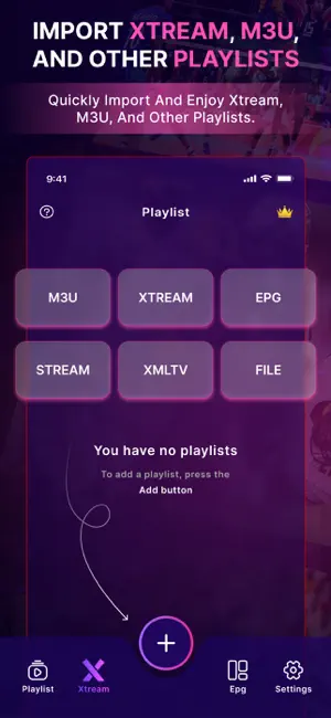 IPTV Player: Xtream, M3U, EPG iPhone screenshot 5