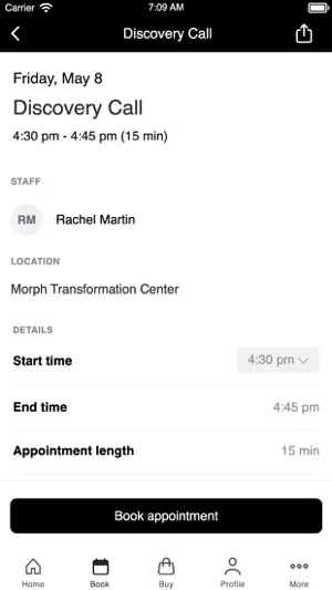 MorphTC + Pilates Plus screenshot 3