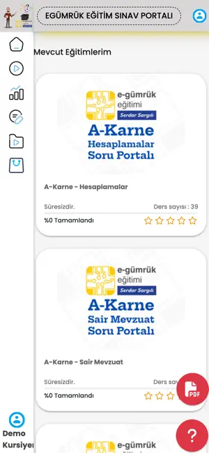 E-gümrük Soru Bankası screenshot 2