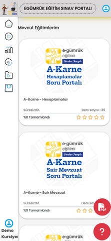 E-gümrük Soru Bankası screenshot