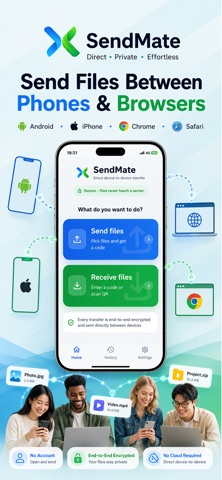 Send Mate : Fast File Transfer Screenshot 2 of 6