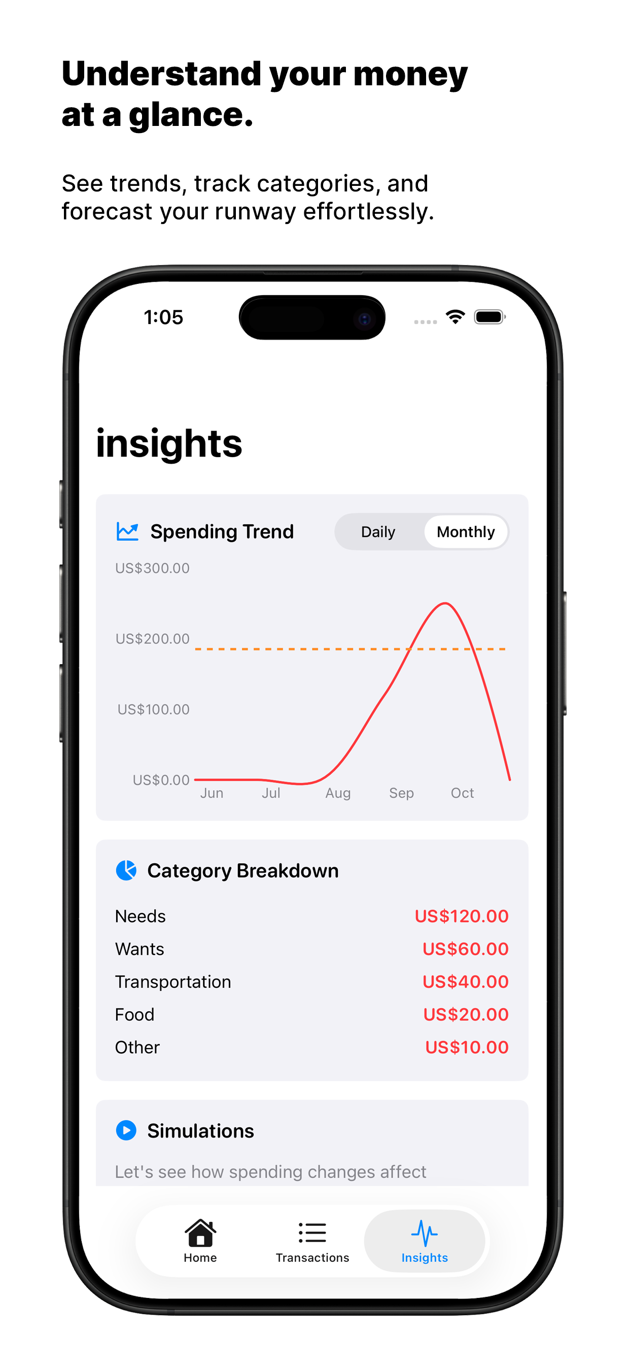 till - Money & Runway Tracker screenshot 6
