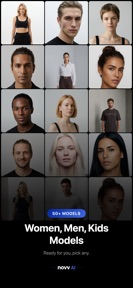 NovvAI: AI Fashion Studio screenshot