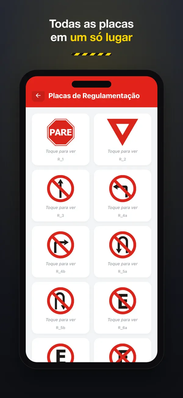 Screenshot #2 pour Jogo das Placas de Trânsito