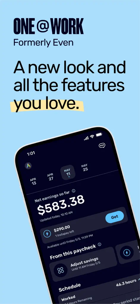 ONE@Work (formerly Even) - Finance App | MWM